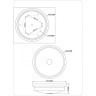 Настенно-потолочный светильник ODEON LIGHT WALLI MARSEI 4824/3C