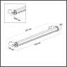 Архитектурная подсветка линейная ODEON LIGHT GRAZE 7040/14WL