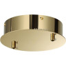 База ODEON LIGHT PANTA L-VISION ODL24 477 для 2-х колец металл, золото