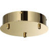 База ODEON LIGHT PANTA L-VISION ODL24 477 для 3-х колец металл, золото