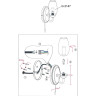 Бра ODEON LIGHT BATTO 2147/1W