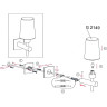 Бра ODEON LIGHT BATTO 2149/1W