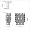 Бра ODEON LIGHT BUCKLE 4989/2W