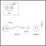 Бра ODEON LIGHT HIGHTECH ODDS 4255/3WL