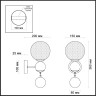 Бра ODEON LIGHT JOLLY 3953/1W