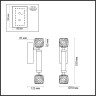 Бра ODEON LIGHT KLIFF 5427/13WL