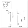 Бра ODEON LIGHT L-VISION GOTA 4285/1W