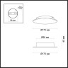 Бра ODEON LIGHT SOLARIO 3562/6WL