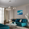 Дополнительная чаша на 2 светильника ODEON LIGHT L-VISION ODL22 109 (4244/25L, 4244/35L, 4244/45L) BRIZZI матовый никель