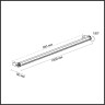 Фасадный светильник ODEON LIGHT GRAZE 7040/22WL