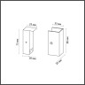 Фиксатор для накладного монтажа ODEON LIGHT FINO HIGHTECH ODL25 IP20 (одна сторона закрыта)