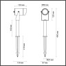 Грунтовый светильник ODEON LIGHT STIMA 6647/10GL