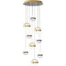 Каскадная люстра ODEON LIGHT RONI 5037/84L
