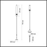 Ландшафтный светильник ODEON LIGHT CANNA 7020/4GL