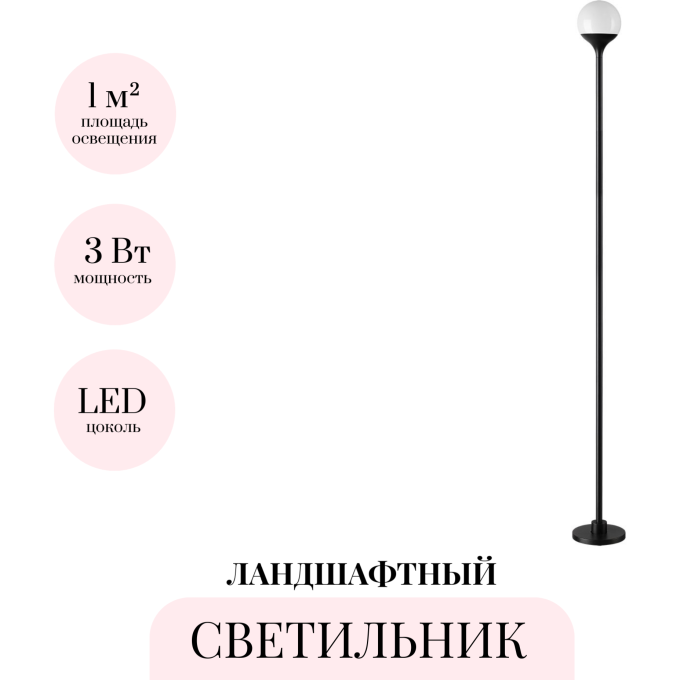 Ландшафтный светильник ODEON LIGHT DEW 7120/3GLB