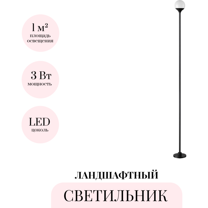 Ландшафтный светильник ODEON LIGHT DEW 7120/3GLC