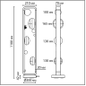 Ландшафтный светильник ODEON LIGHT LUMA 5434/4FB