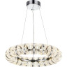 Люстра ODEON LIGHT MIRAGE L-VISION ODL24 455 LED 128W 4000K 7847лм металл акрил, хром