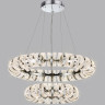 Люстра ODEON LIGHT MIRAGE L-VISION ODL24 455 LED 230W 4000K 15663лм металл акрил, хром