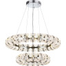 Люстра ODEON LIGHT MIRAGE L-VISION ODL24 455 LED 230W 4000K 15663лм металл акрил, хром