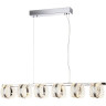 Люстра ODEON LIGHT MIRAGE L-VISION ODL24 455 LED 40W 4000K 2453лм металл акрил, хром