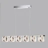 Люстра ODEON LIGHT MIRAGE L-VISION ODL24 455 LED 40W 4000K 2453лм металл акрил, хром 5029/40L