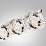 Люстра ODEON LIGHT MIRAGE L-VISION ODL24 455 LED 40W 4000K 2453лм металл акрил, хром