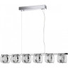 Люстра ODEON LIGHT MIRAGE L-VISION ODL24 455 LED 40W 4000K 2453лм металл акрил, хром