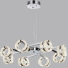 Люстра ODEON LIGHT MIRAGE L-VISION ODL24 455 LED 53W 4000K 3744лм металл акрил, хром