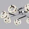 Люстра ODEON LIGHT MIRAGE L-VISION ODL24 455 LED 53W 4000K 3744лм металл акрил, хром