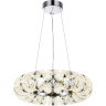 Люстра ODEON LIGHT MIRAGE L-VISION ODL24 455 LED 92W 4000K 5581лм металл акрил, хром