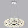 Люстра ODEON LIGHT MIRAGE L-VISION ODL24 455 LED 92W 4000K 5581лм металл акрил, хром