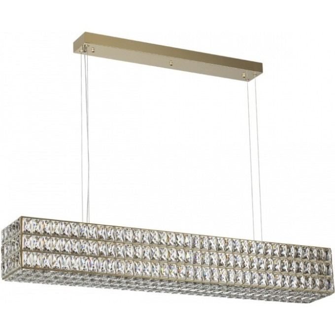 Люстра ODEON LIGHT PANTA L-VISION ODL24 481 LED 48W 4000K 2452Лм металл хрусталь, золото