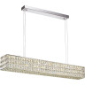 Люстра ODEON LIGHT PANTA L-VISION ODL24 483 LED 48W 4000K 2452Лм металл хрусталь, хром