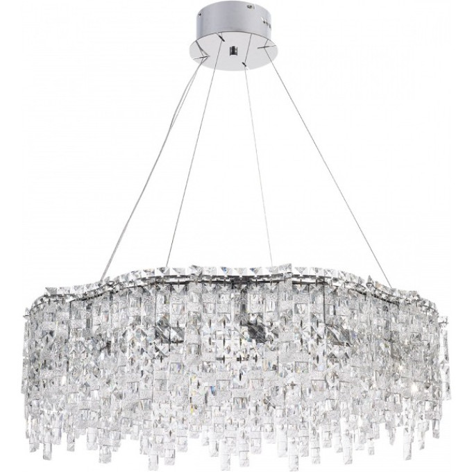 Люстра ODEON LIGHT ROLTA HALL ODL24 529 E14 14*40W хром/прозрачный/металл/хрусталь