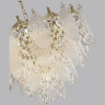 Люстра ODEON LIGHT TEARS HALL ODL24 511 E14 19*40W металл хрусталь стекло, золото прозрачный