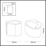 Накладной светильник ODEON LIGHT GIPS 3550/1W