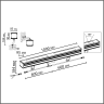 Напольный уличный переносной светильник ODEON LIGHT WATERFALL 7186/80FL