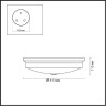 Настенно-потолочный светильник ODEON LIGHT WALLI MARSEI 4824/4C