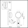 Настенный светильник ODEON LIGHT ALBERGO 7050/5WL