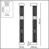 Настенный светильник ODEON LIGHT COLLIER 5455/18WL