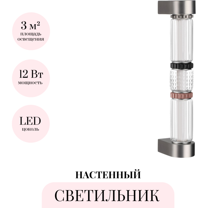 Настенный светильник ODEON LIGHT COLLIER 5456/12WL