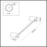 Настенный светильник ODEON LIGHT DALIA 4396/6WL