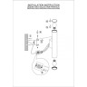 Настенный светильник ODEON LIGHT DARIO 4245/2WA
