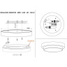 Настенный светильник ODEON LIGHT DROPS HOLGER 2746/2C