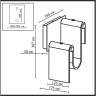 Настенный светильник ODEON LIGHT FLOW 5106/11WL