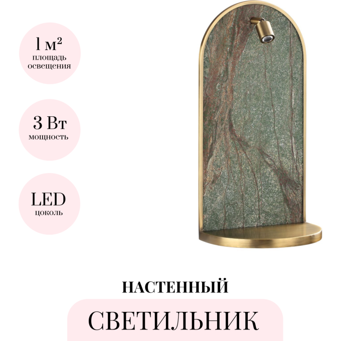 Настенный светильник ODEON LIGHT GIARDINO 7175/3WL
