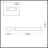 Настенный светильник ODEON LIGHT HIGHTECH ARNO 3887/24WW