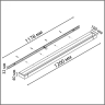 Настенный светильник ODEON LIGHT HIGHTECH ARNO 3888/36WL