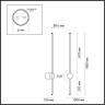 Настенный светильник ODEON LIGHT HIGHTECH FILLINI 4335/18WG